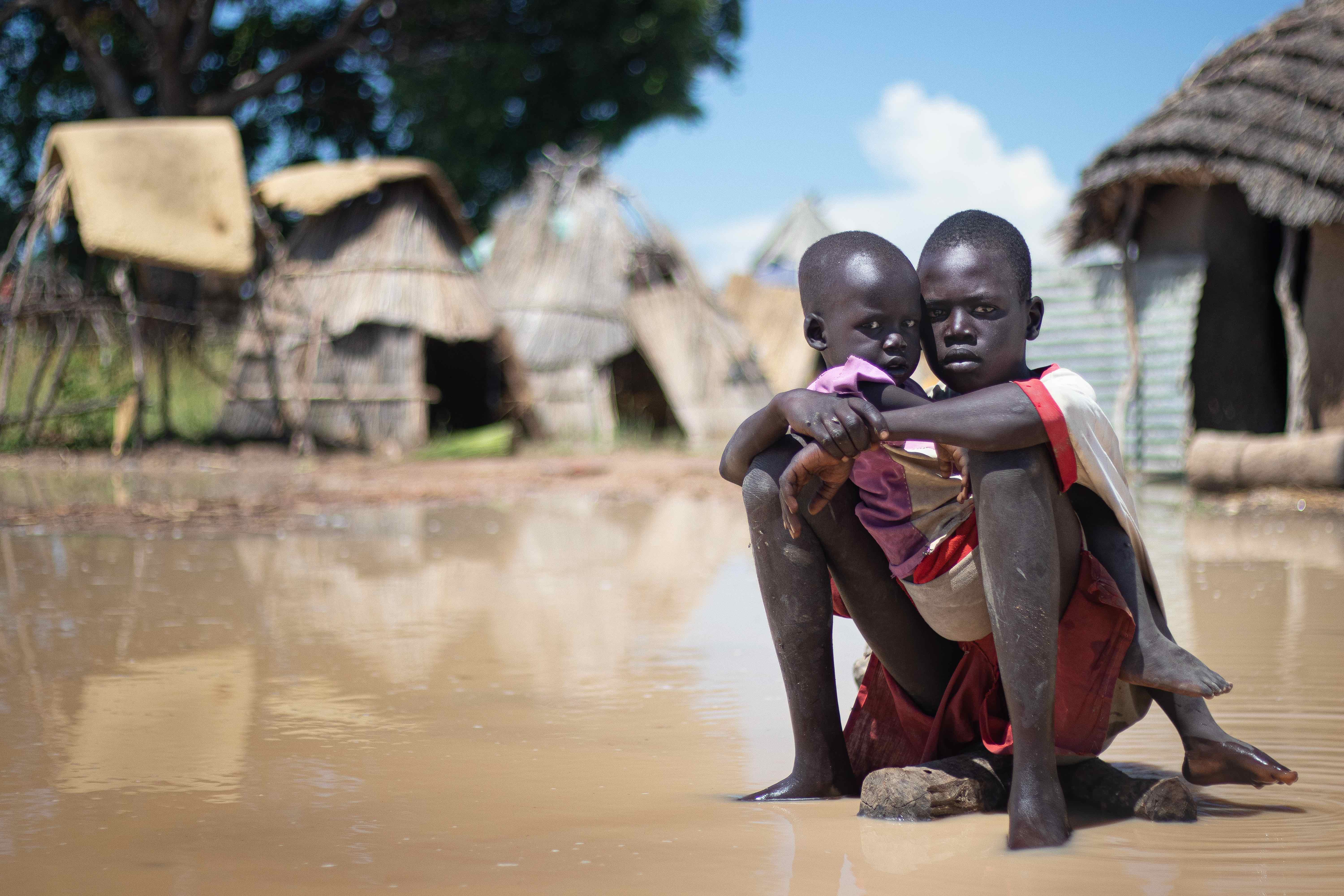 Many areas in South Sudan face intense flooding, adds more woes for its